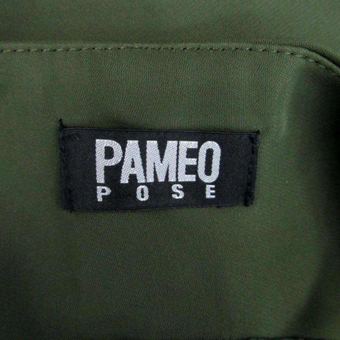 PAMEO POSEオーバーオール＊カーキ