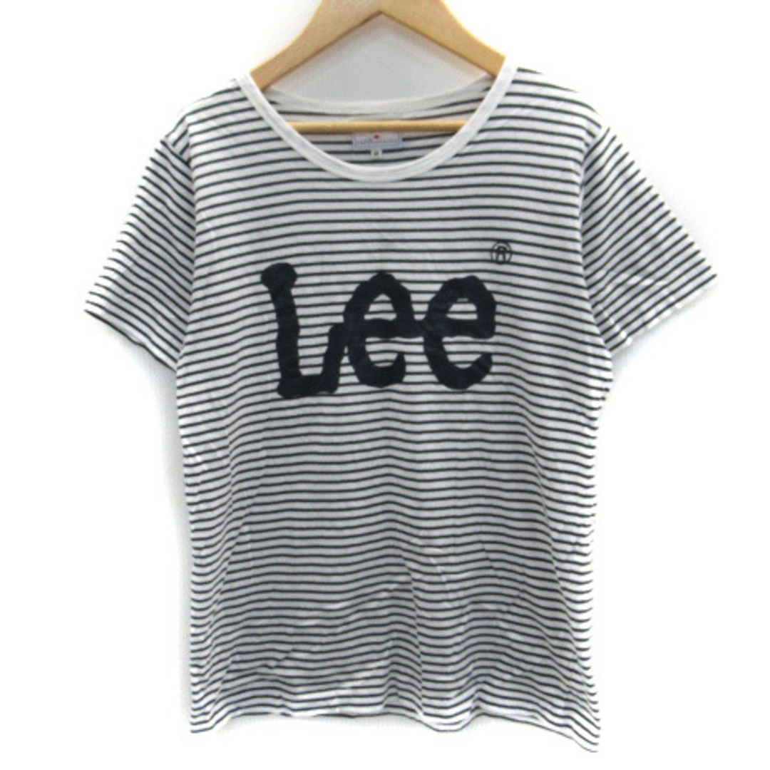 earth music & ecology(アースミュージックアンドエコロジー)のアースミュージック&エコロジー × LEE Tシャツ カットソー ボーダー柄 レディースのトップス(Tシャツ(半袖/袖なし))の商品写真