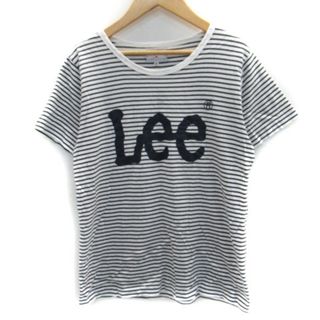 アースミュージックアンドエコロジー(earth music & ecology)のアースミュージック&エコロジー × LEE Tシャツ カットソー ボーダー柄(Tシャツ(半袖/袖なし))