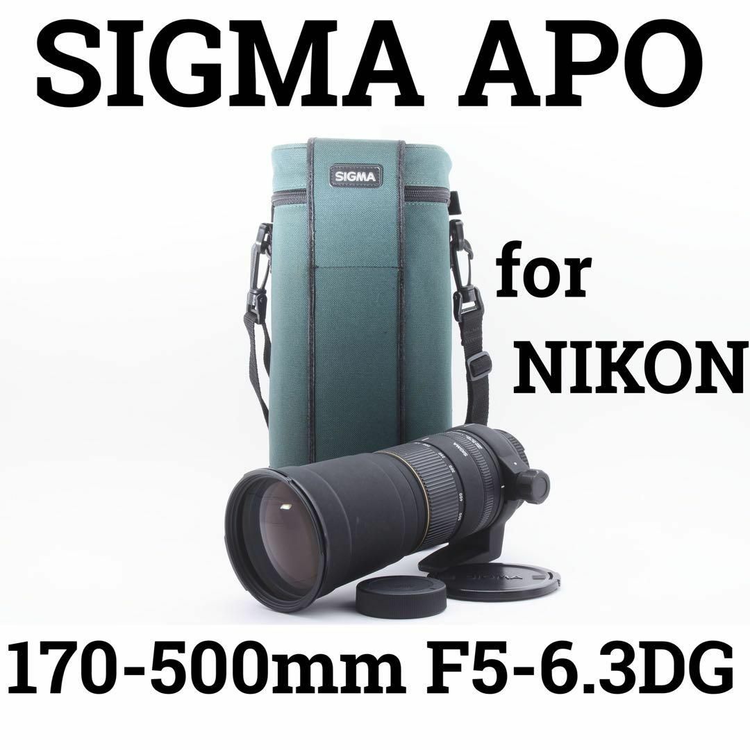 SIGMA シグマ APO 170-500mm F5-6.3 DG ニコン用