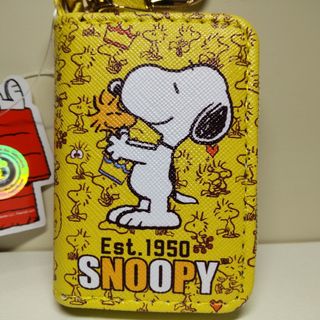 スヌーピー(SNOOPY)のSNOOPY キーケース スヌーピー/Snoopy Yellow①(キャラクターグッズ)