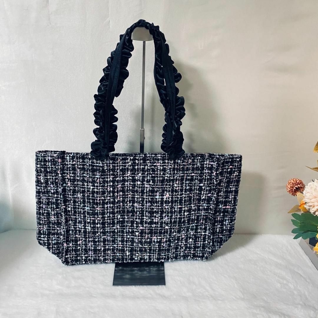 Maison de FLEUR - EC限定ツイードスクエアMバッグ メゾンドフルール