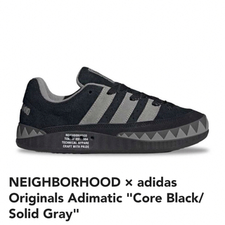 【新品】NEIGHBORHOOD × adidas スニーカー　26.5cm