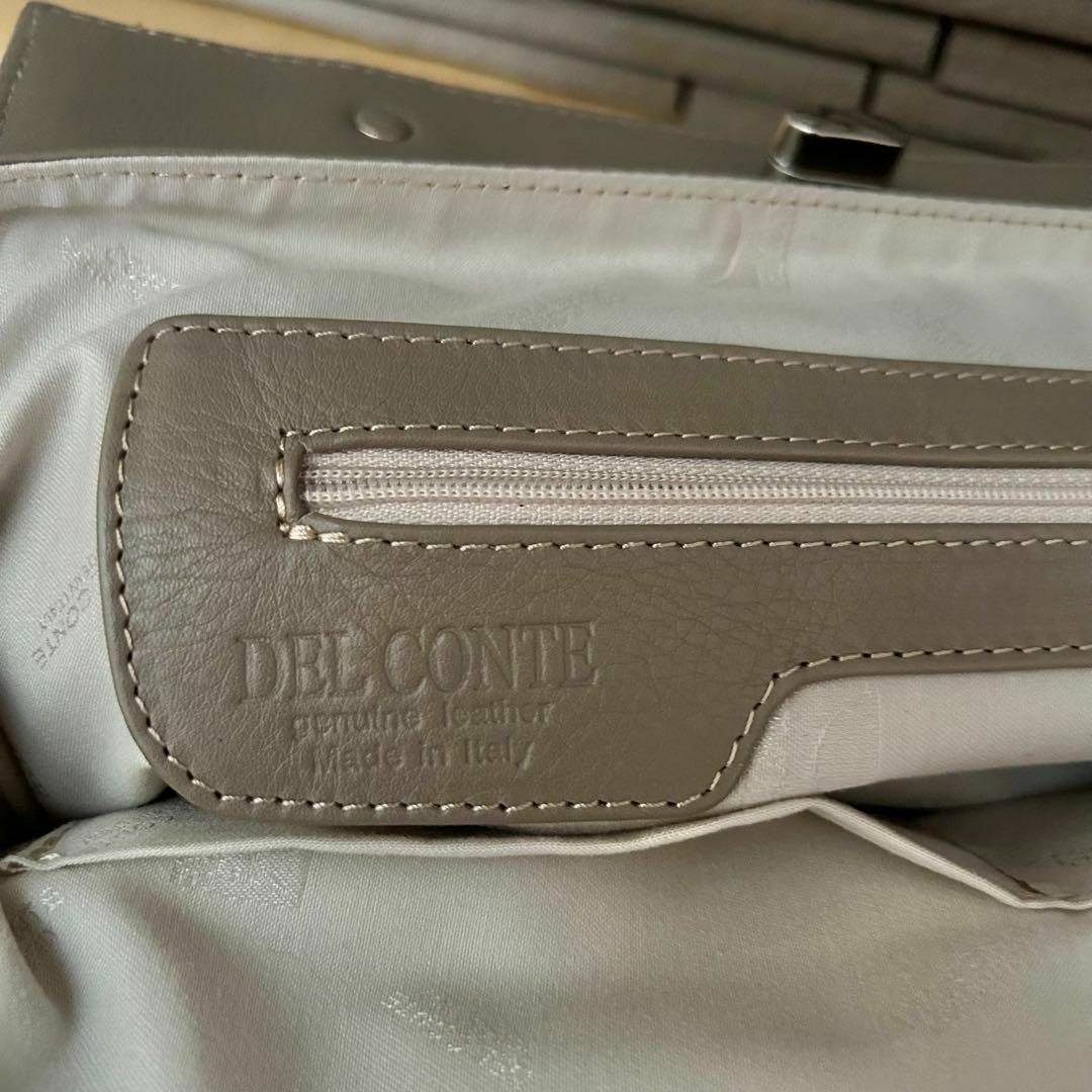 デルコンテ DEL CONTE 2way ショルダーバッグ ハンドバッグ 美品