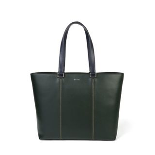 paul smith トートバッグ　チョコ　レザー