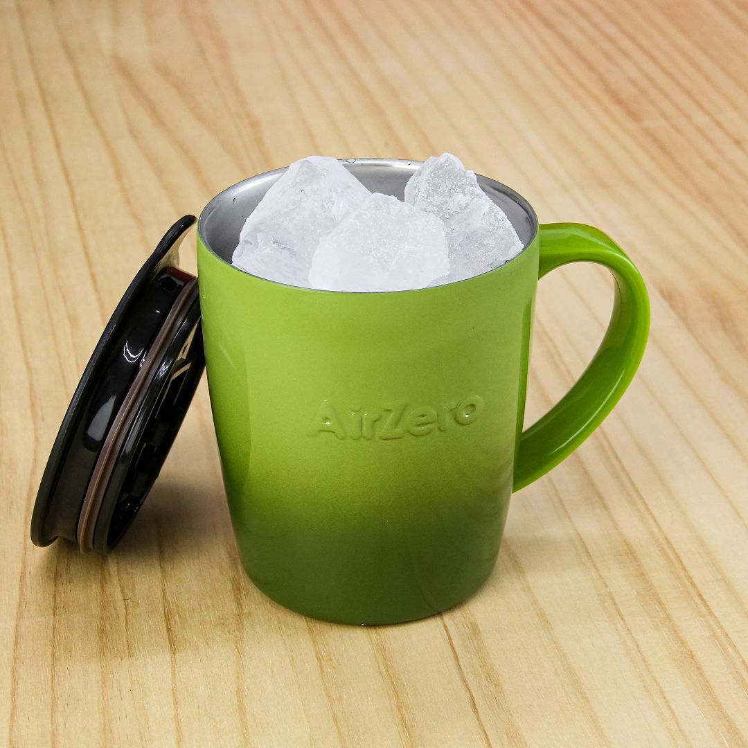 グッドプラス GoodPlus+ 真空断熱ステンレスマグカップ〈エアゼロ〉300