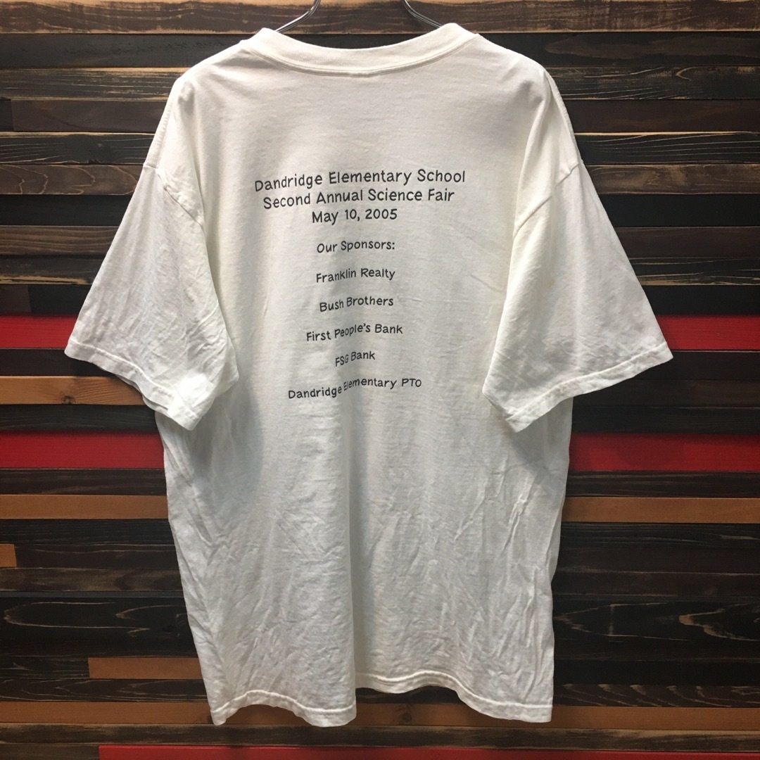 ART VINTAGE(アートヴィンテージ)の【希少】ギルダン gildan Tシャツ L 白 カットソー ヴィンテージ メンズのトップス(Tシャツ/カットソー(半袖/袖なし))の商品写真