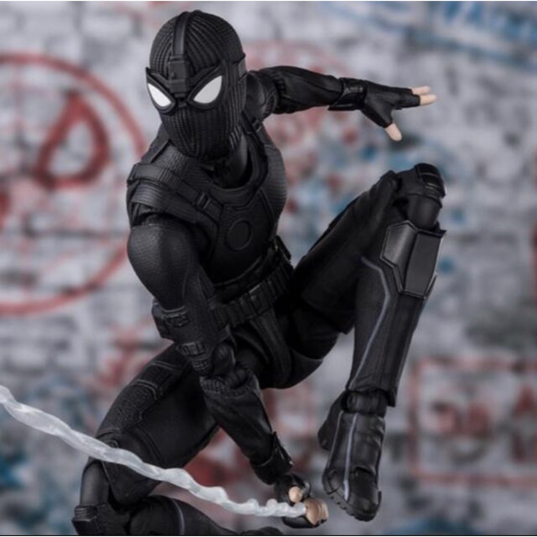 BANDAI(バンダイ)のS.H.Figuarts スパイダーマン ステルス・スーツ　新品未開封 エンタメ/ホビーのフィギュア(アメコミ)の商品写真