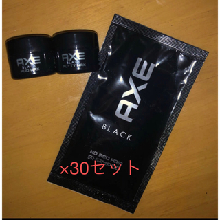 アックス(AXE)のアクセ ブラック  AXE BLACK men's grooming ×30(ヘアワックス/ヘアクリーム)