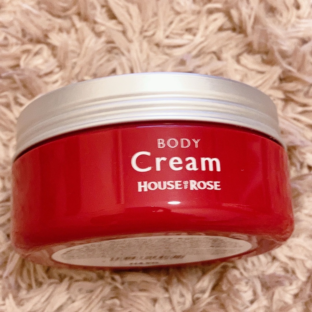 HOUSE OF ROSE(ハウスオブローゼ)のハウスオブローゼ　ボディクリームSTいちごの香り130g コスメ/美容のボディケア(ボディクリーム)の商品写真