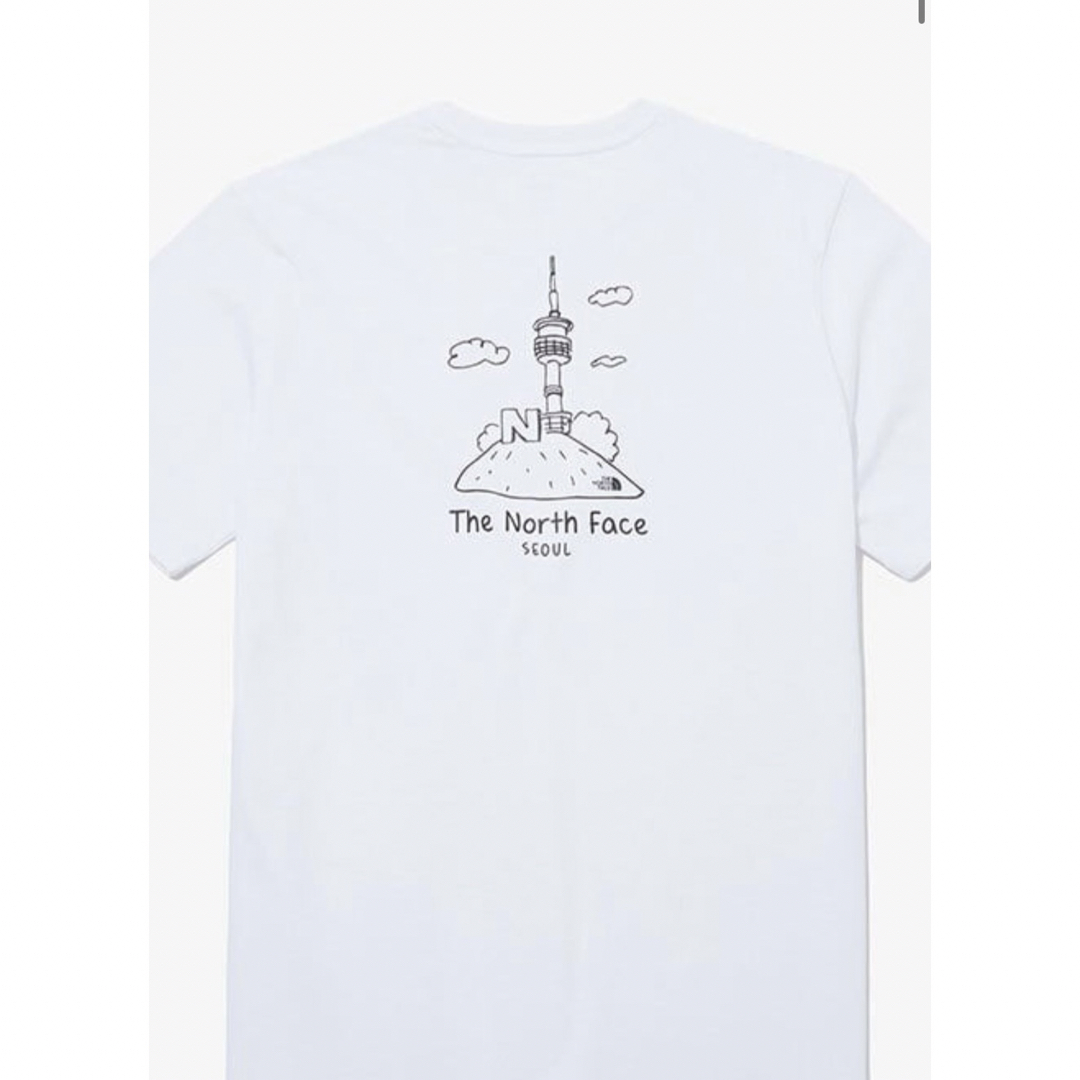 値下げ！【新品未使用】韓国限定THE NORTH FACE TシャツMサイズ