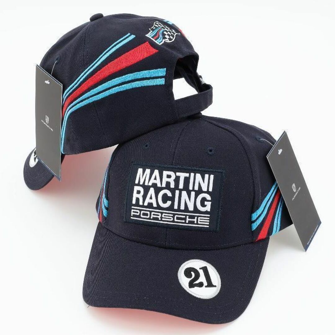 Porsche(ポルシェ)のPorsche MARTINI Racing ポルシェ 21 キャップ 1個 メンズの帽子(キャップ)の商品写真