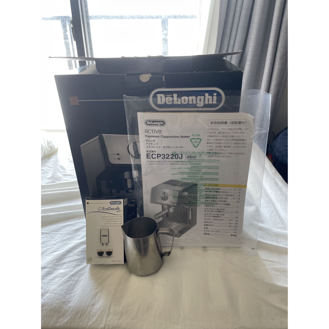 DeLonghi - DeLonghi ECP3220J-BK BLACKの通販 by あーちょずしょっぷ