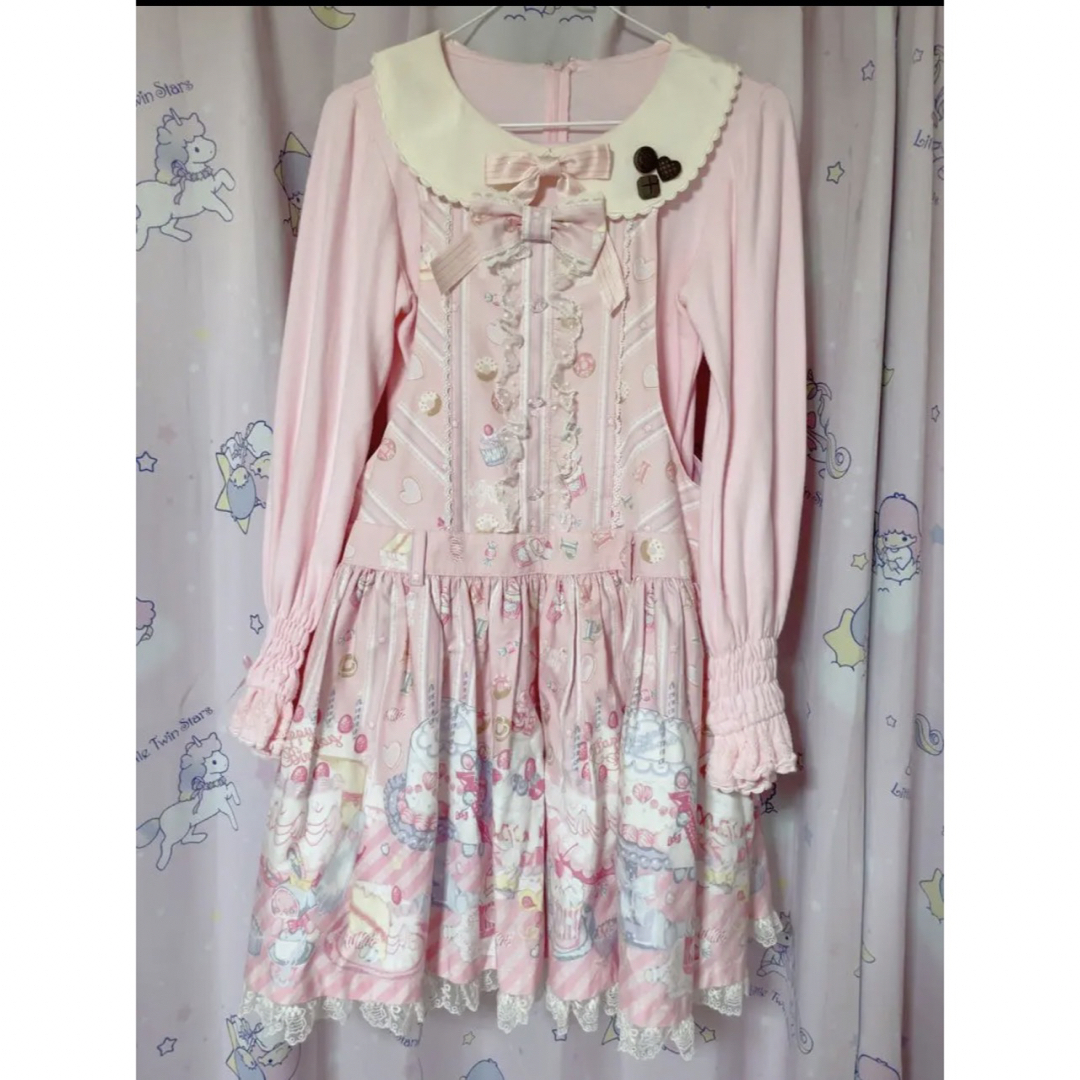 Angelic Pretty - Angelic Pretty whip factory サロペット カットソー ...