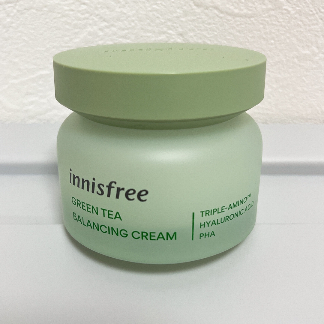 Innisfree(イニスフリー)のイニスフリー グリーンティーアミノバランシングクリーム コスメ/美容のスキンケア/基礎化粧品(フェイスクリーム)の商品写真