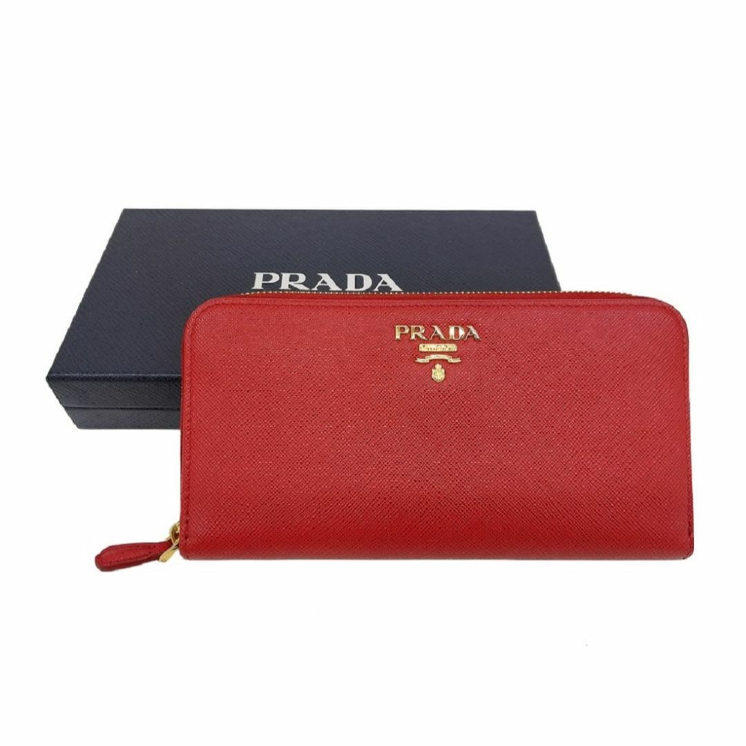 PRADA プラダ　ラウンドファスナー　長財布