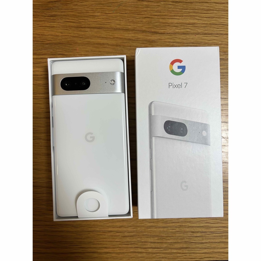 Google Pixel(グーグルピクセル)のGoogle Pixel 7 Snow 128 GB ホワイト SIMフリー スマホ/家電/カメラのスマートフォン/携帯電話(スマートフォン本体)の商品写真