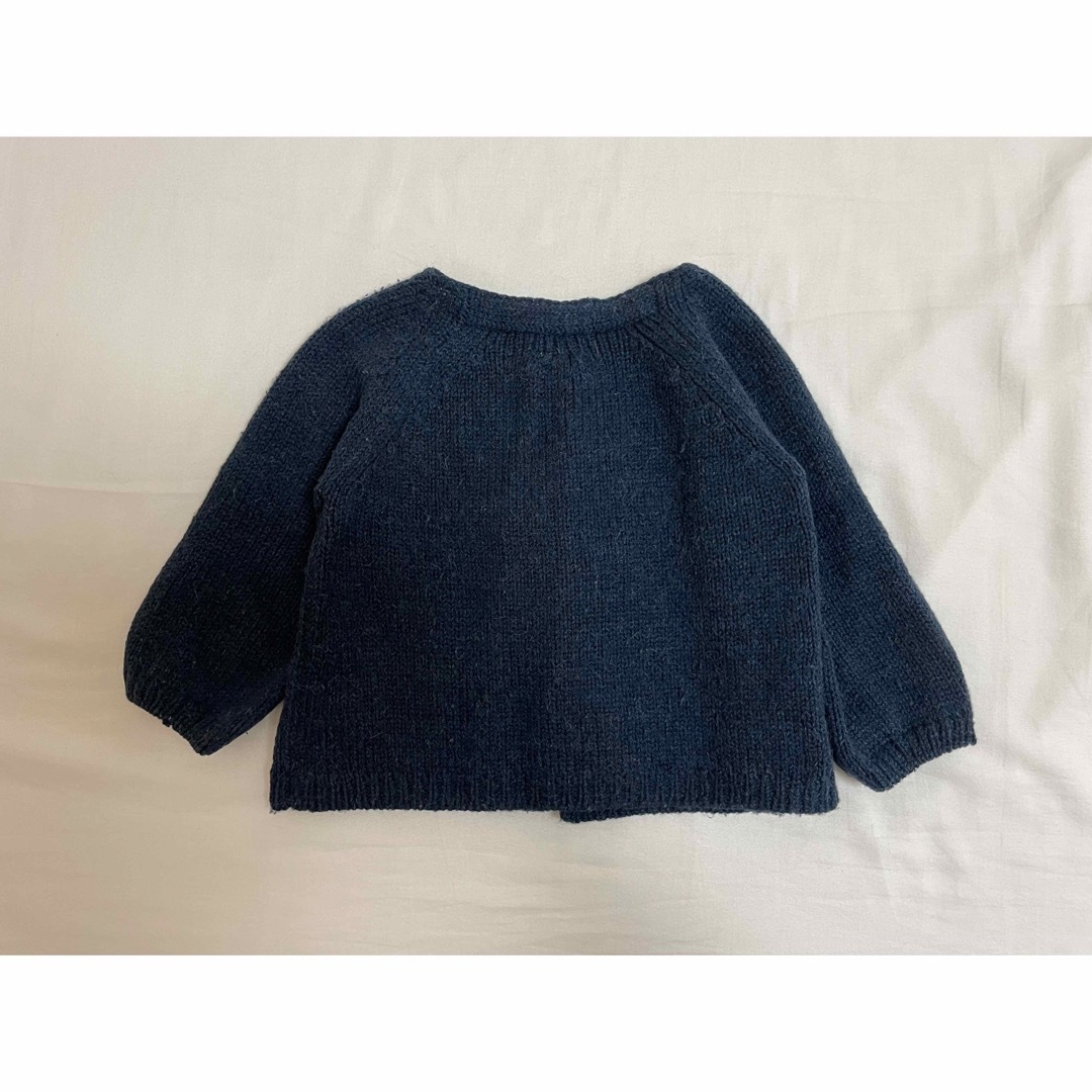 Bonpoint(ボンポワン)のBONTON キッズ　ニット　カーディガン キッズ/ベビー/マタニティのキッズ服女の子用(90cm~)(カーディガン)の商品写真