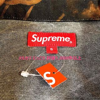 Supreme - Supreme Waves Work Jacket 和柄 和彫 デニムジャケットの