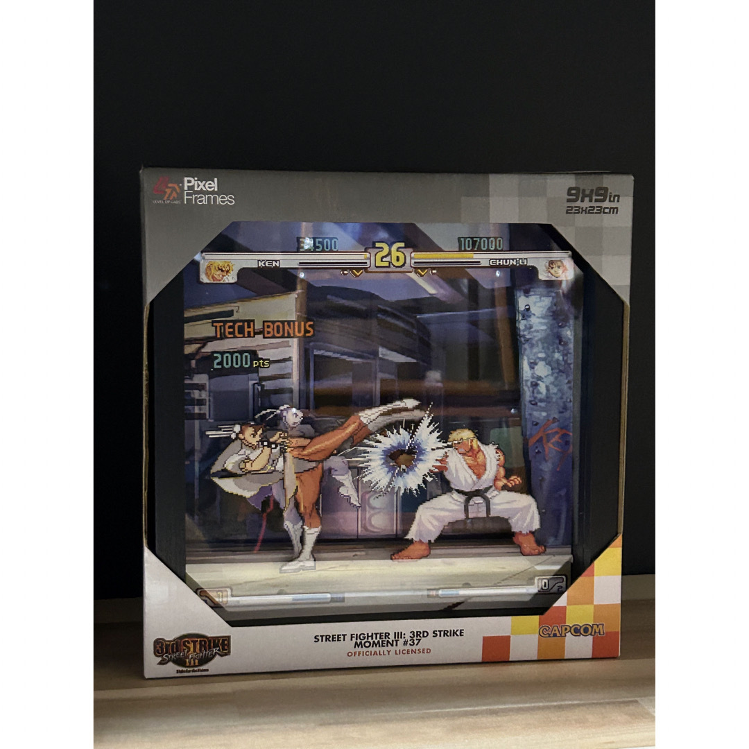 ウメハラ 背水の逆転劇 公式ライセンスピクセルフレームストリートファイター3新品 エンタメ/ホビーのフィギュア(ゲームキャラクター)の商品写真