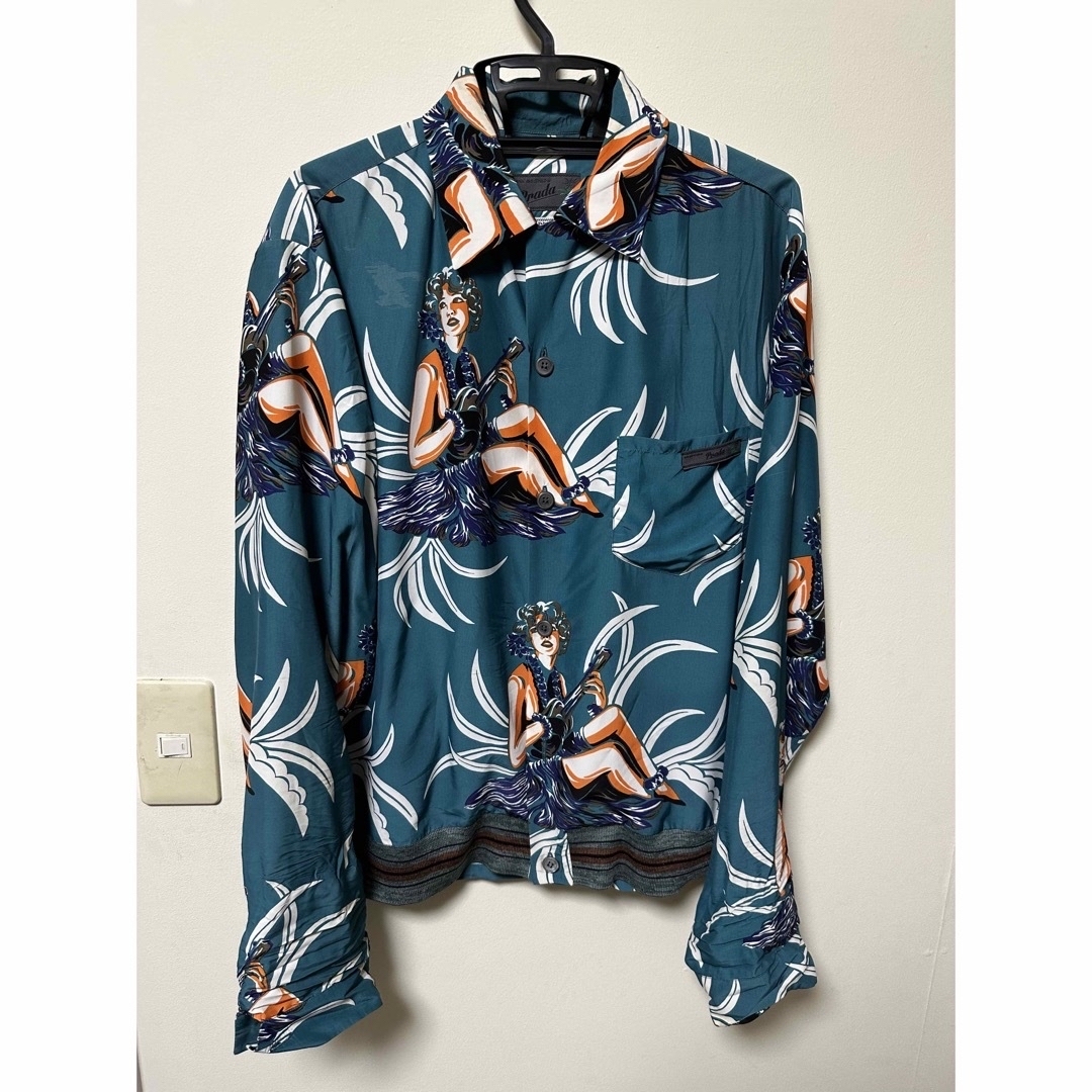 メンズprada 2014ss  aloha shirt jacket