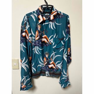 プラダ(PRADA)のprada 2014ss  aloha shirt jacket(シャツ)