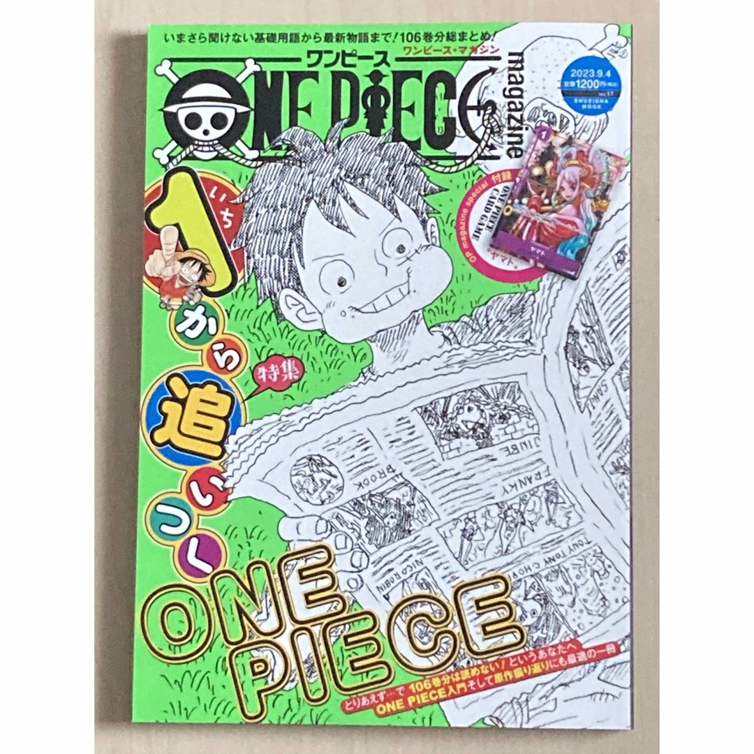 ONE PIECE(ワンピース)のワンピースマガジン Vol.17 付録なし エンタメ/ホビーの本(アート/エンタメ)の商品写真