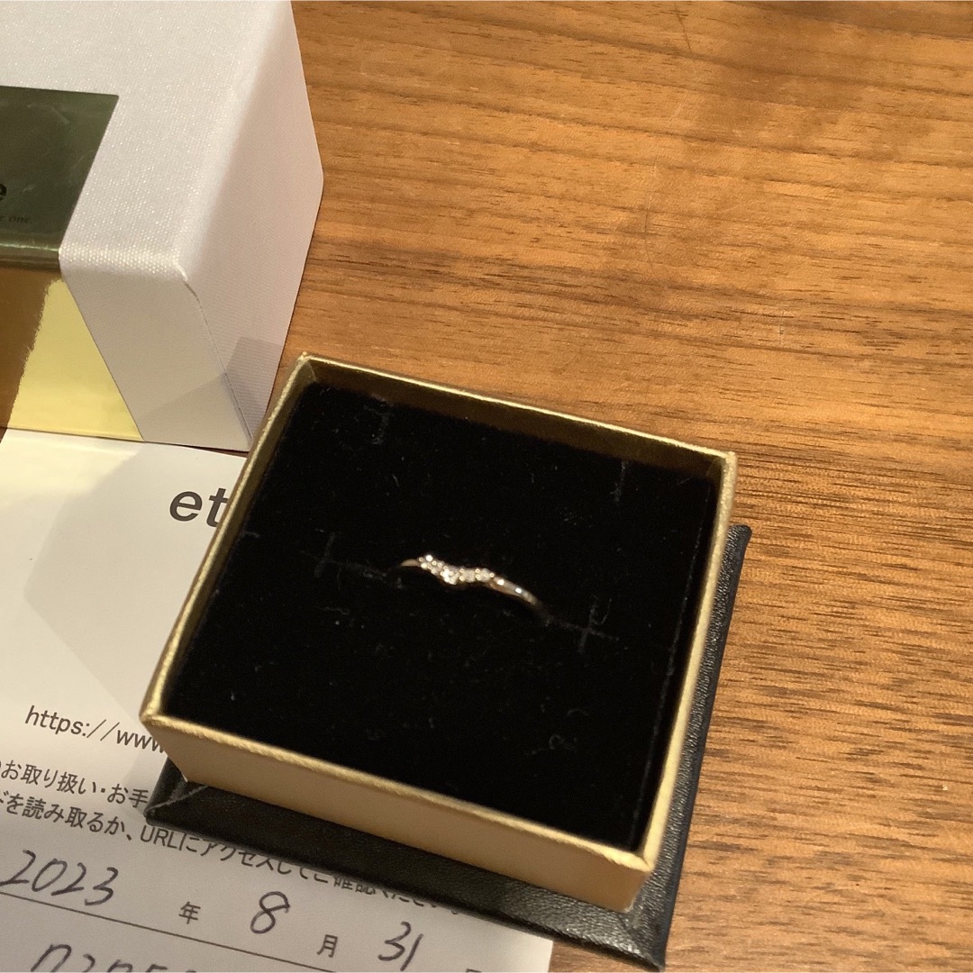 ete(エテ)の新品　ete  エテ　ダイヤモンド ピンキーリング  レディースのアクセサリー(リング(指輪))の商品写真