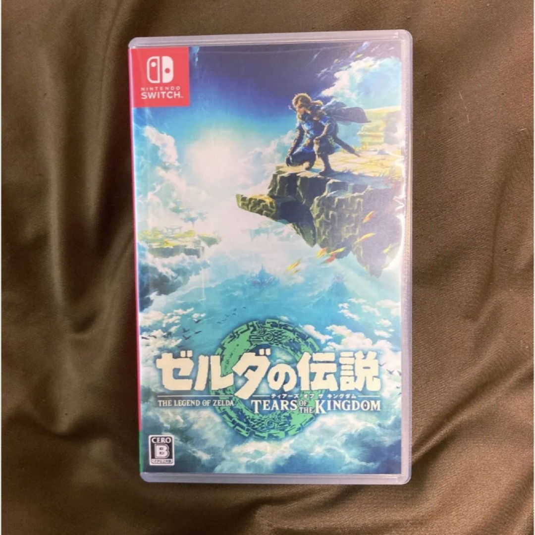 ゼルダの伝説 ティアーズ オブ ザ キングダム ソフトのみ！ 美品 SwitchNintendoSwitch