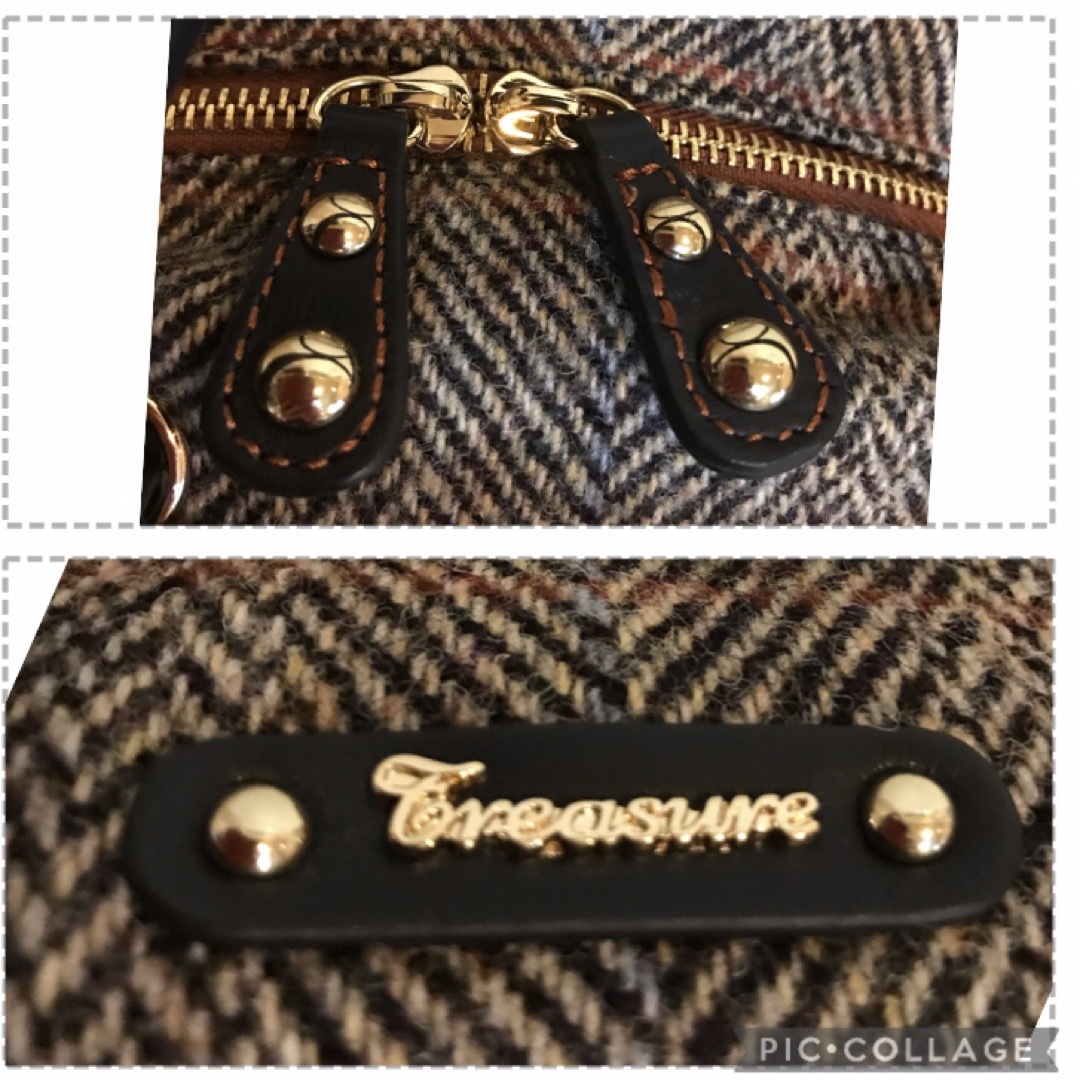 ☆美品♪TREASURE【TOPKAPI】トプカピ ツイード/ハリスツイード☆ ☆美品♪TREASURE【TOPKAPI】トプカピ ツイード/ハリスツイード☆