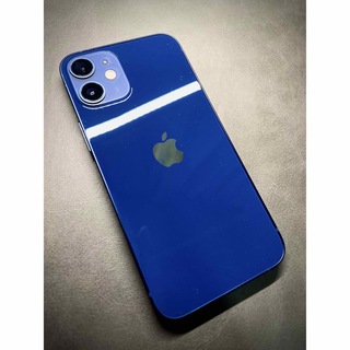 【SIMフリー残積なし】iPhone12 mini 64GB 本体　ブルー(スマートフォン本体)