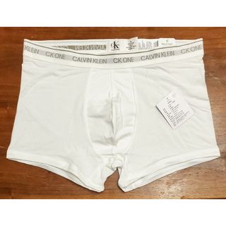 カルバンクライン(Calvin Klein)のカルバンクライン　新品　メンズ　ボクサーパンツ(ロゴ/ホワイトM)(ボクサーパンツ)