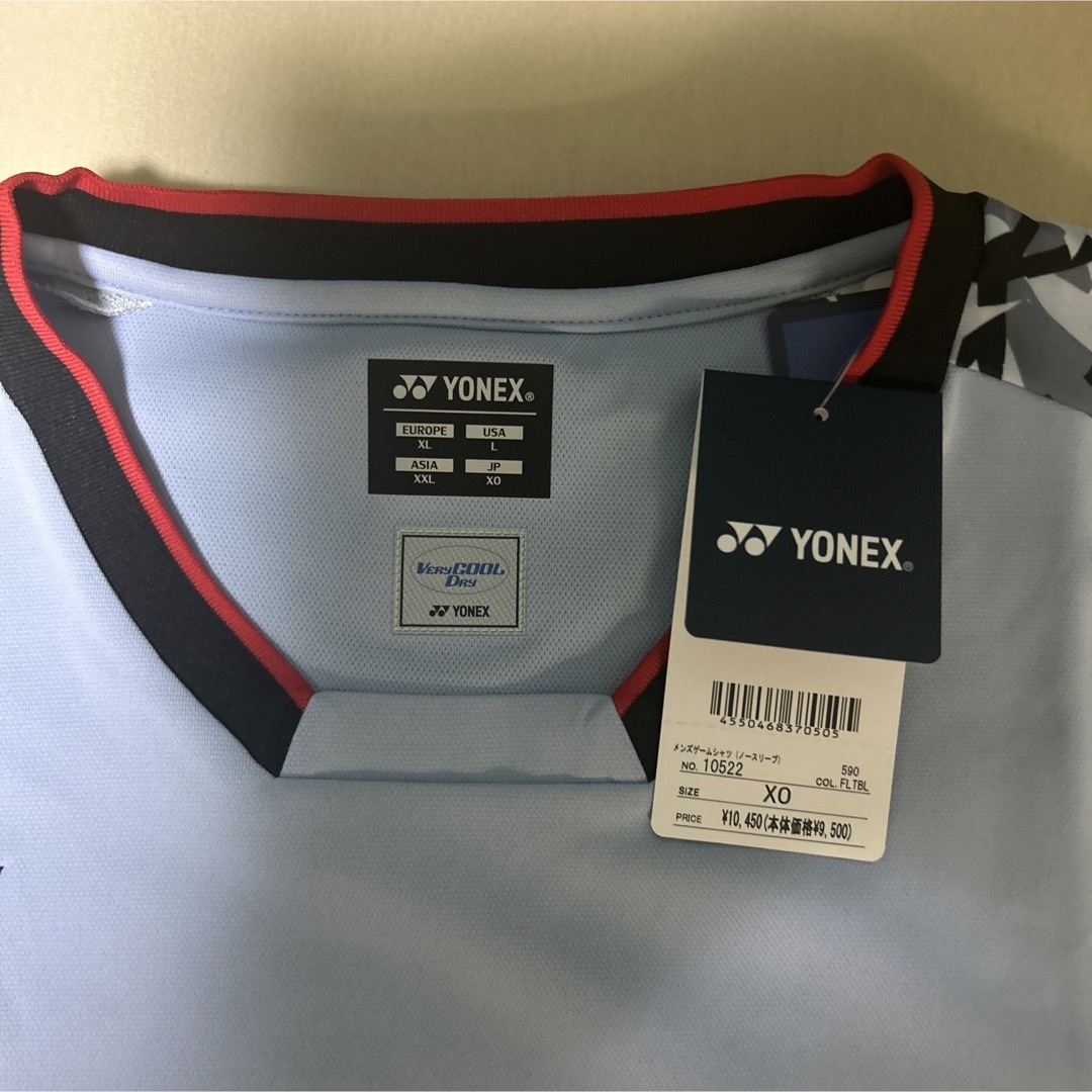 【新品】ヨネックス　yonex 2023年日本代表モデル　ゲームシャツ　XO