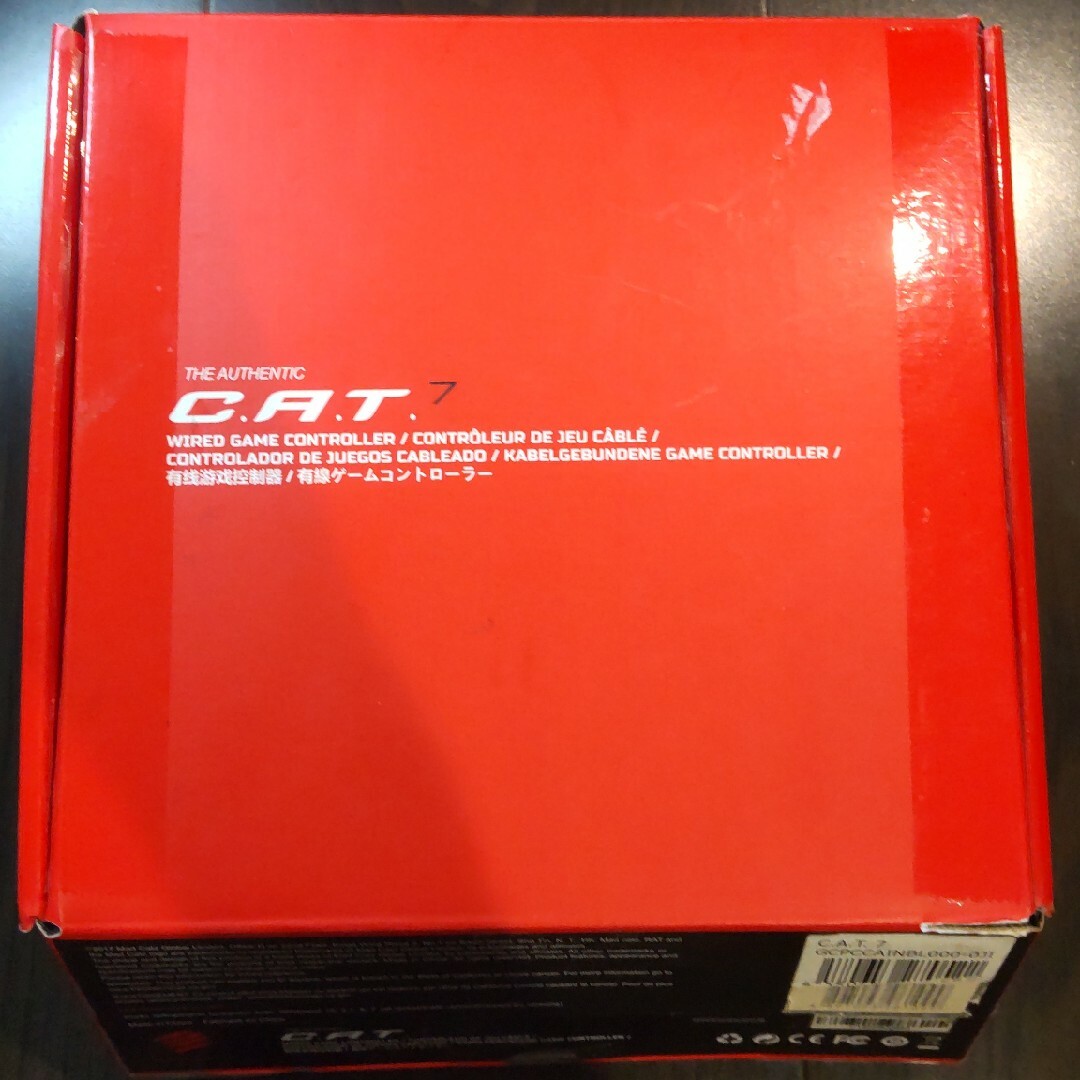 cat7 有線ゲームコントローラー スマホ/家電/カメラのPC/タブレット(PC周辺機器)の商品写真