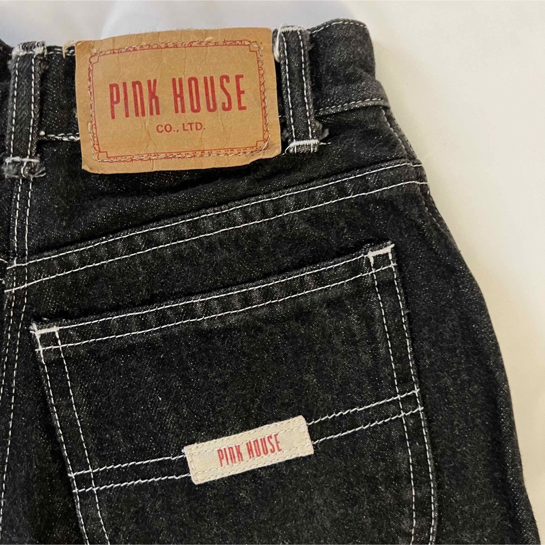 PINK HOUSE(ピンクハウス)のPINKHOUSEピンクハウス　デニムスカート　ロング レディースのスカート(ロングスカート)の商品写真