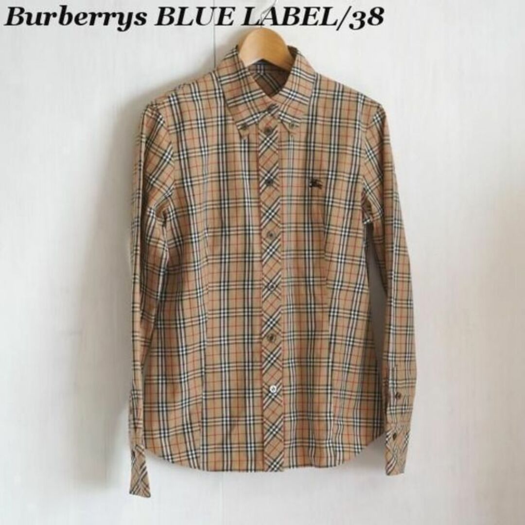 美品】Burberry London ノバチェックシャツ(長袖)-