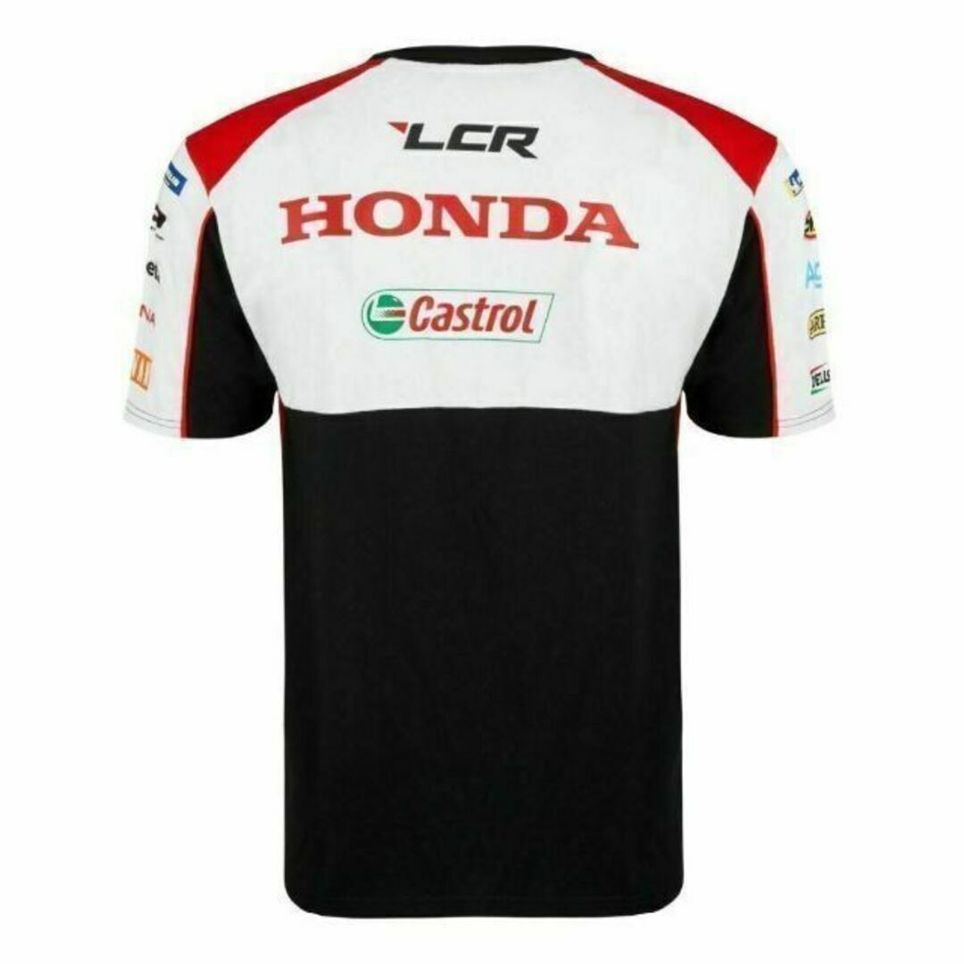 ホンダ(ホンダ)の正規品 【HONDA LCR】カル・クラッチロー　Tシャツ　白黒【XL】 メンズのトップス(Tシャツ/カットソー(半袖/袖なし))の商品写真