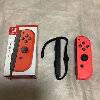 ニンテンドウ(任天堂)の任天堂switch Joy-Con ネオンレッド　R  ジャンク(その他)