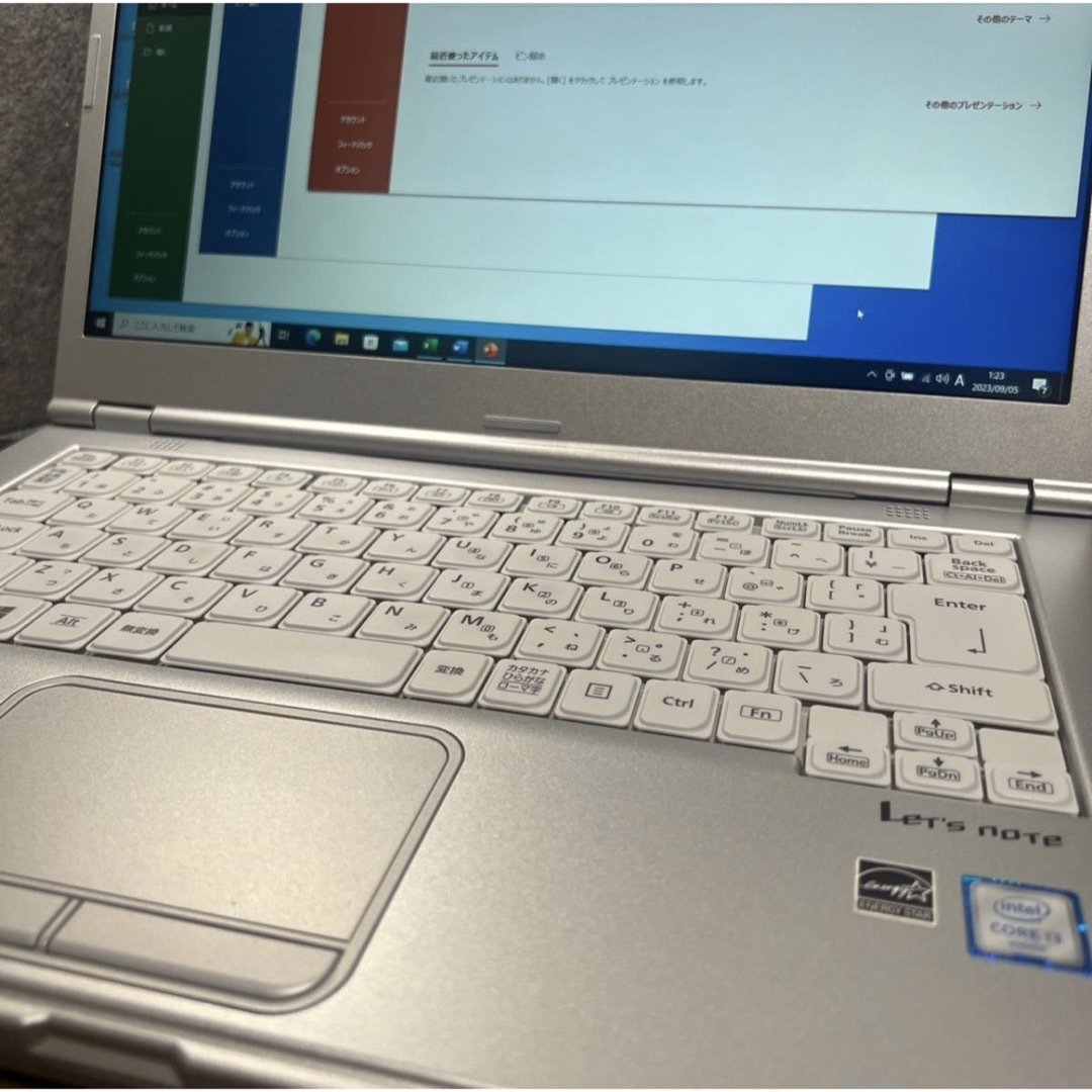 [美品]Let’s note CF-LX5 第6世代i3/HDD320G/4GB