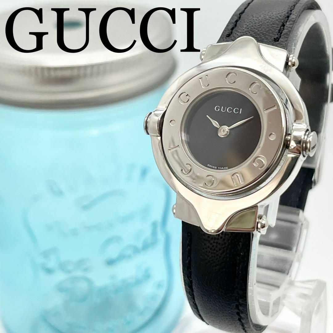 Gucci - 226 【美品】GUCCI グッチ時計 レディース腕時計 ブラック