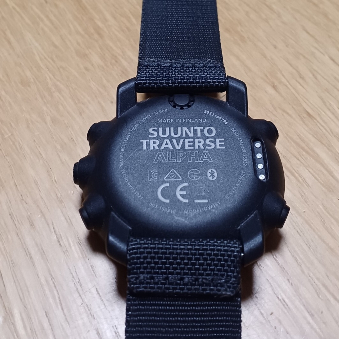 SUUNTO(スント)の【スントトラバース】SUUNTO TRAVERSE ALPHA STEALTH メンズの時計(腕時計(デジタル))の商品写真