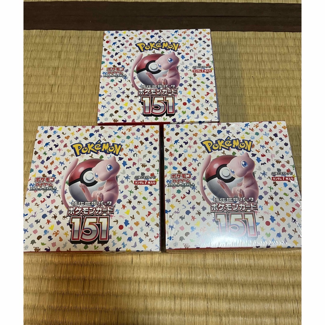 ポケモン - ポケモンカード 151 BOX シュリンク付き2box シュリンク