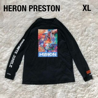 HERON PRESTONロンTシャツ 長袖カットソー XLヘロンプレストン