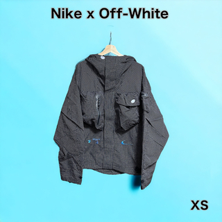 ナイキ(NIKE)のXS NIKE off-white ナイキ オフホワイト マウンテンジャケット(マウンテンパーカー)