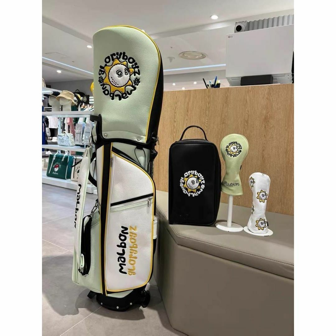 2023新作 マルボン ゴルフ キャディバッグ マルボン malbon GOLFの通販