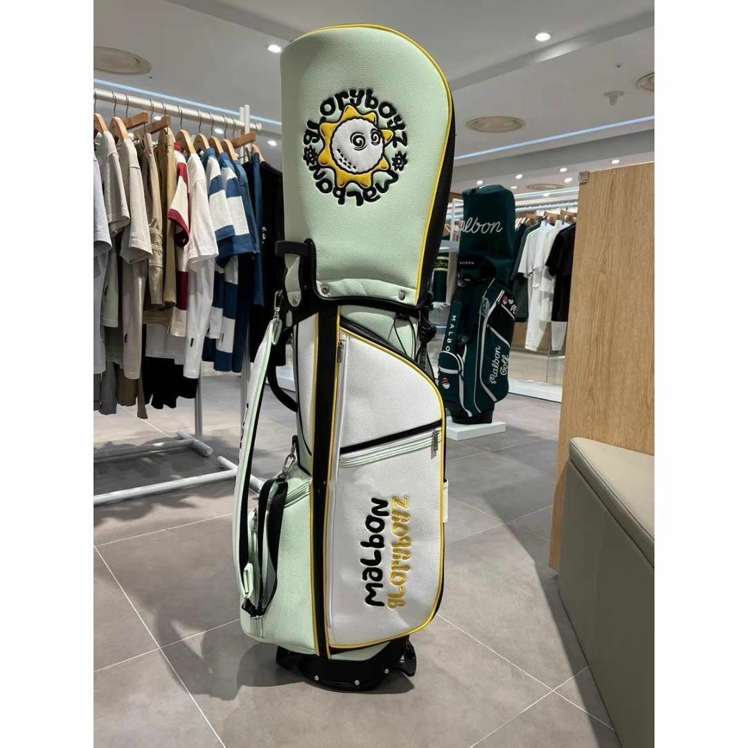 2023新作 マルボン ゴルフ キャディバッグ マルボン malbon GOLFの通販