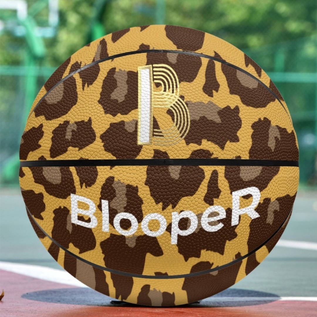 【新品】屋内外兼用バスケットボール レパード-Y BloopeR ブルーパー
