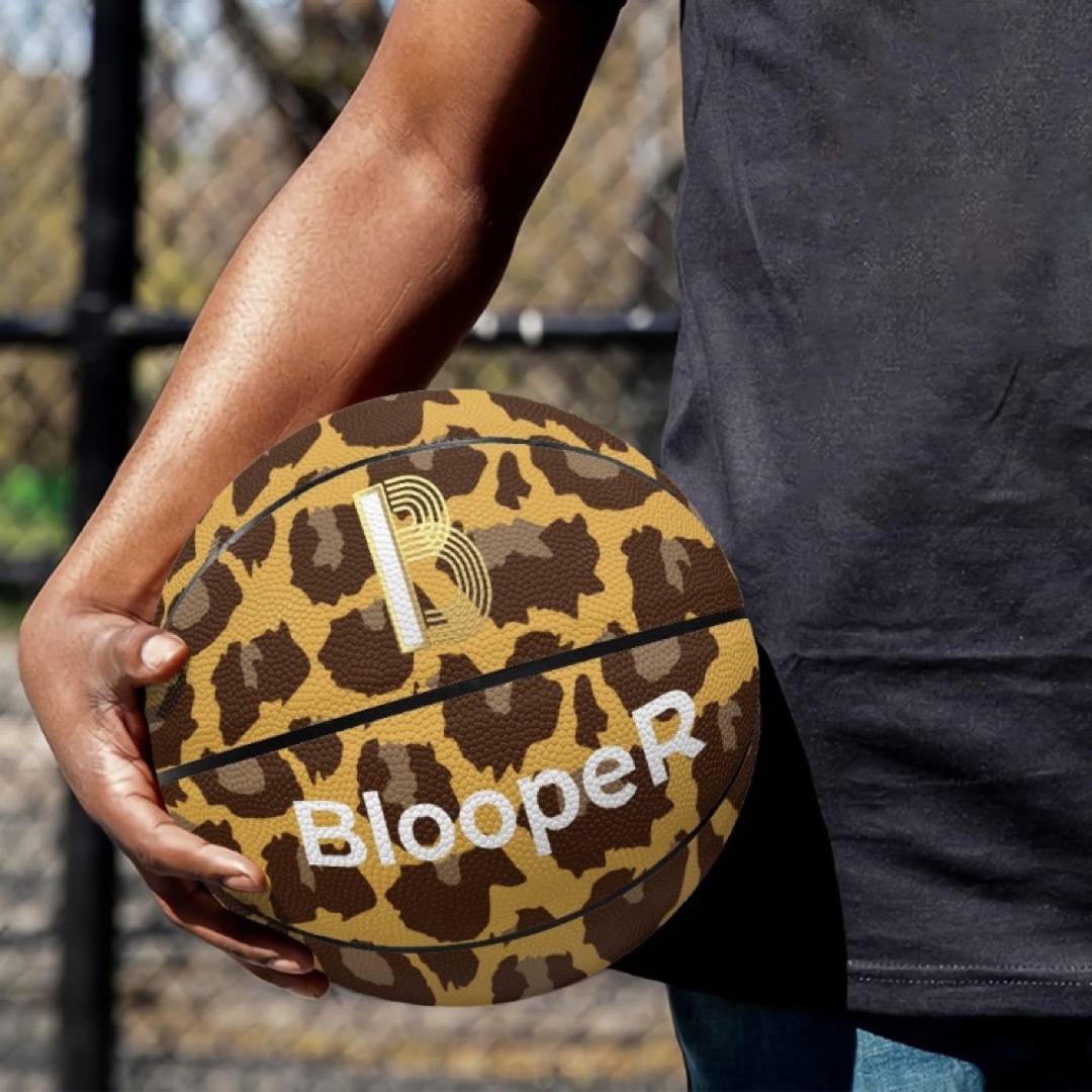 【新品】屋内外兼用バスケットボール レパード-Y BloopeR ブルーパー