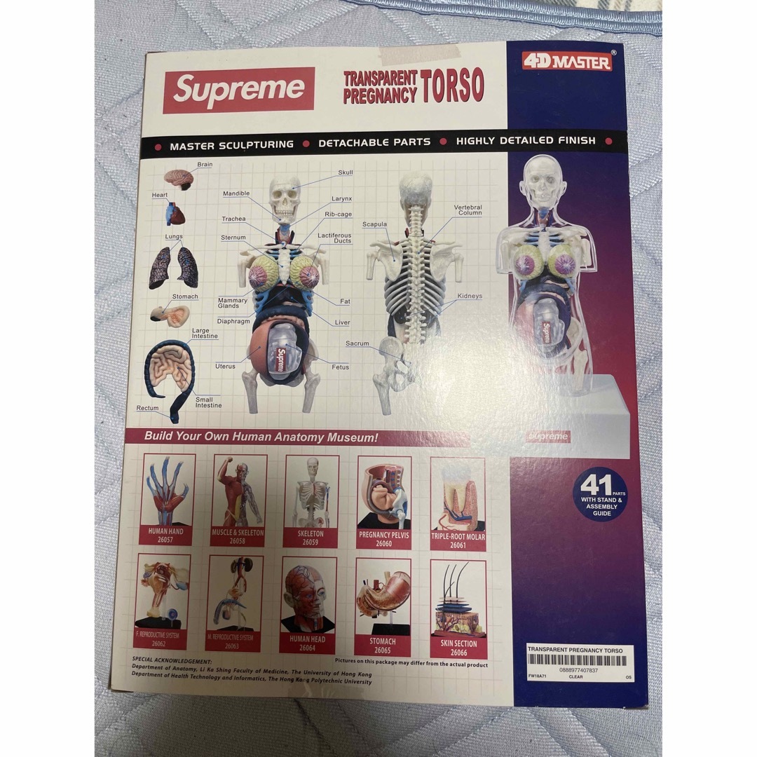 18AW supreme 人体模型 1