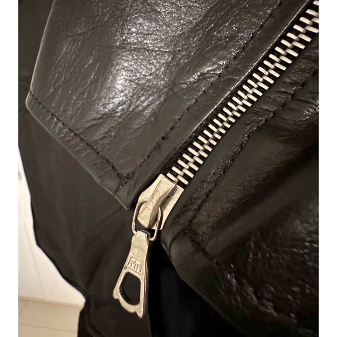 DRIES VAN NOTEN - dries van noten 20AW ライダース レザーの DRIES VAN NOTEN - dries van noten 20AW ライダース レザーの
